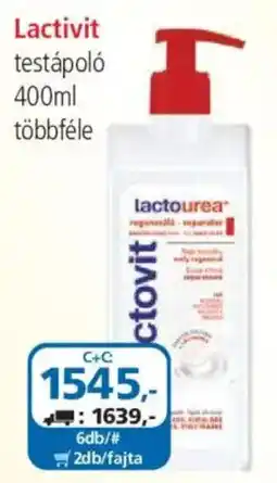 ÁRKLUB Lactovit testápoló ajánlat