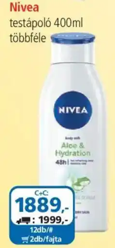 ÁRKLUB Nivea testápoló ajánlat