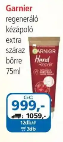 ÁRKLUB Garnier regeneráló kézápoló ajánlat