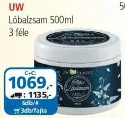 ÁRKLUB Uw lóbalzsam ajánlat
