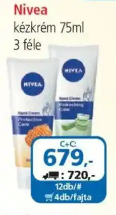 ÁRKLUB Nivea kézkrém ajánlat