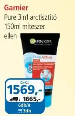 ÁRKLUB Garnier pure 3in1 arctisztító ajánlat