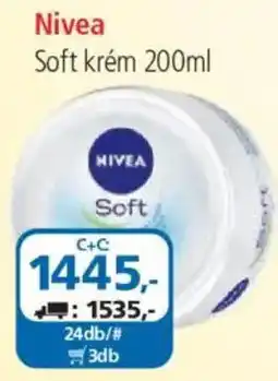 ÁRKLUB Nivea soft krém ajánlat