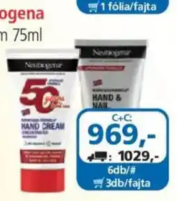 ÁRKLUB Neutrogena hand cream ajánlat