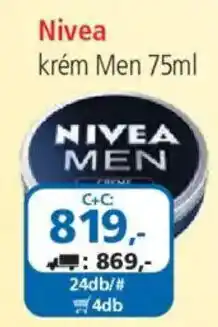 ÁRKLUB nivea krém men ajánlat