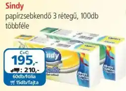 ÁRKLUB Sindy papírzsebkendő ajánlat