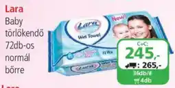 ÁRKLUB Lara baby törölkendő ajánlat