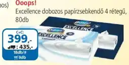 ÁRKLUB Ooops excellence dobozos papírzsebkendő ajánlat