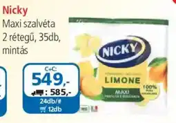 ÁRKLUB Nicky maxi szalvéta ajánlat