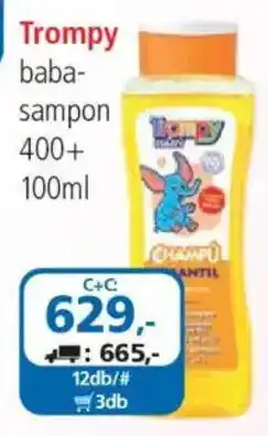 ÁRKLUB Trompy baba-sampon ajánlat