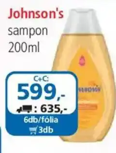 ÁRKLUB johnson's sampon ajánlat