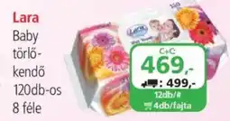 ÁRKLUB Lara baby törölkendő ajánlat