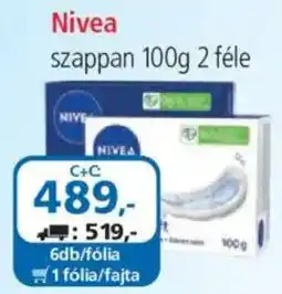 ÁRKLUB Nivea szappan ajánlat