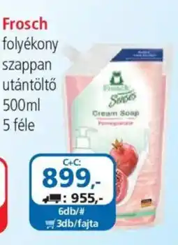 ÁRKLUB Frosch folyékony szappan ajánlat