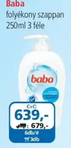 ÁRKLUB Baba folyékony szappan ajánlat