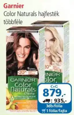 ÁRKLUB Garnier color naturals hajfesték ajánlat