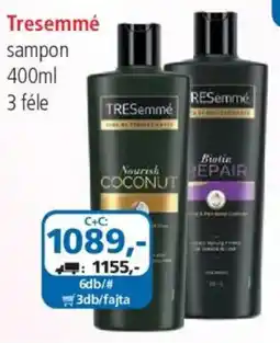 ÁRKLUB Tresemmé sampon ajánlat