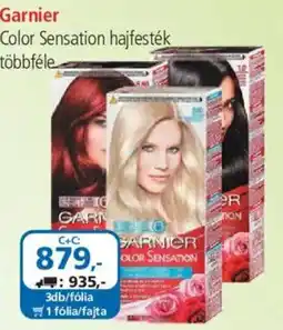 ÁRKLUB Garnier color sensation hajfesték ajánlat