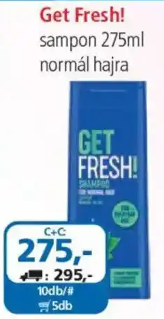ÁRKLUB get fresh! sampon ajánlat