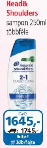 ÁRKLUB head&shoulders sampon ajánlat