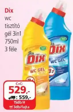ÁRKLUB Dix wc tisztító gél ajánlat