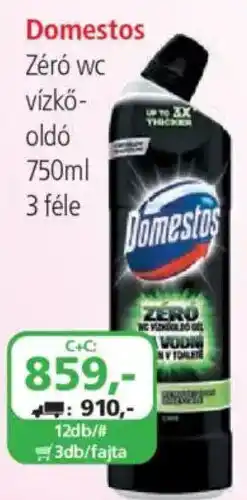 ÁRKLUB Domestos zéró wc vízkő-oldó ajánlat