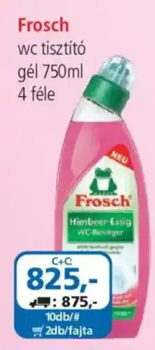 ÁRKLUB Frosch wc tisztító gél ajánlat