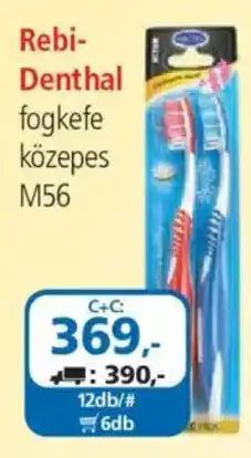 ÁRKLUB Rebidental fogkefe közepes M56 ajánlat
