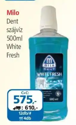 ÁRKLUB Milo dent szájvíz ajánlat