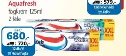 ÁRKLUB Aquafresh fogkrém ajánlat
