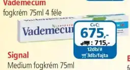 ÁRKLUB Vademecum fogkrém ajánlat