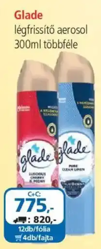 ÁRKLUB Glade légréfrissítő aerosol ajánlat