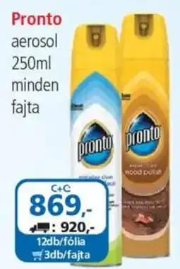 ÁRKLUB Pronto aerosol ajánlat