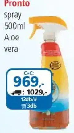 ÁRKLUB Pronto spray ajánlat