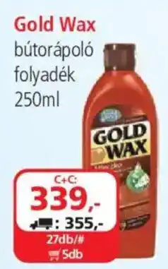 ÁRKLUB Gold Wax bútórapoló folyadék ajánlat
