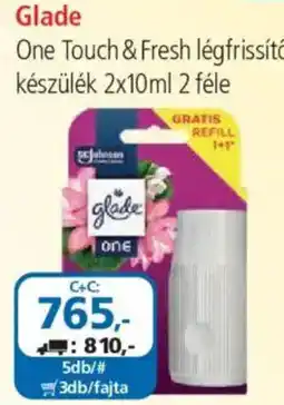 ÁRKLUB Glade one touch & fresh légfrissítő készülék ajánlat