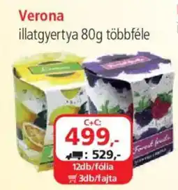 ÁRKLUB Verona illatgyertya ajánlat