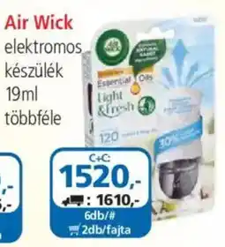 ÁRKLUB Air Wick elektromos készülék ajánlat