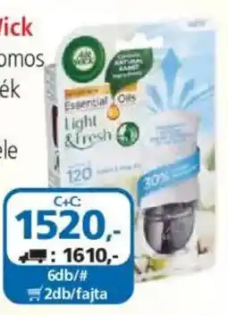 ÁRKLUB Essential oils light & fresh ajánlat