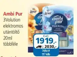 ÁRKLUB Ambi Pur 3Volution elektromos utántöltő ajánlat
