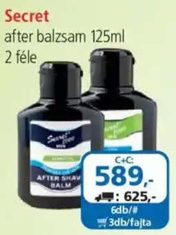 ÁRKLUB Secret after balzsam ajánlat