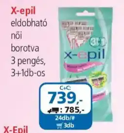 ÁRKLUB X-epil ajánlat