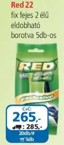 ÁRKLUB Red fix fejes ajánlat