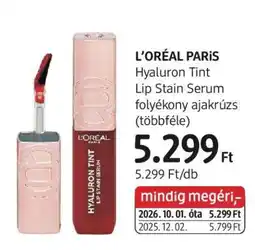 DM L'ORÉAL PARIS Hyaluron Tint Lip Stain Serum ajánlat