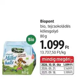DM Biopont ajánlat