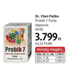 DM Dr. Chen Patika ajánlat