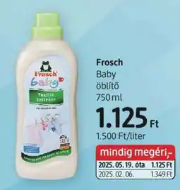 DM Frosch Baby öblítő ajánlat