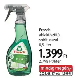 DM Frosch ajánlat