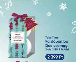 Benu Gyógyszertárak Take Time Fürdőbomba Duo csomag ajánlat