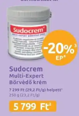 Benu Gyógyszertárak SUDOCREM ajánlat